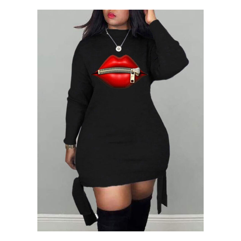"Keep It Low" Sweater Dress - Cozy-Chic Fashion for Comfortable Elegance