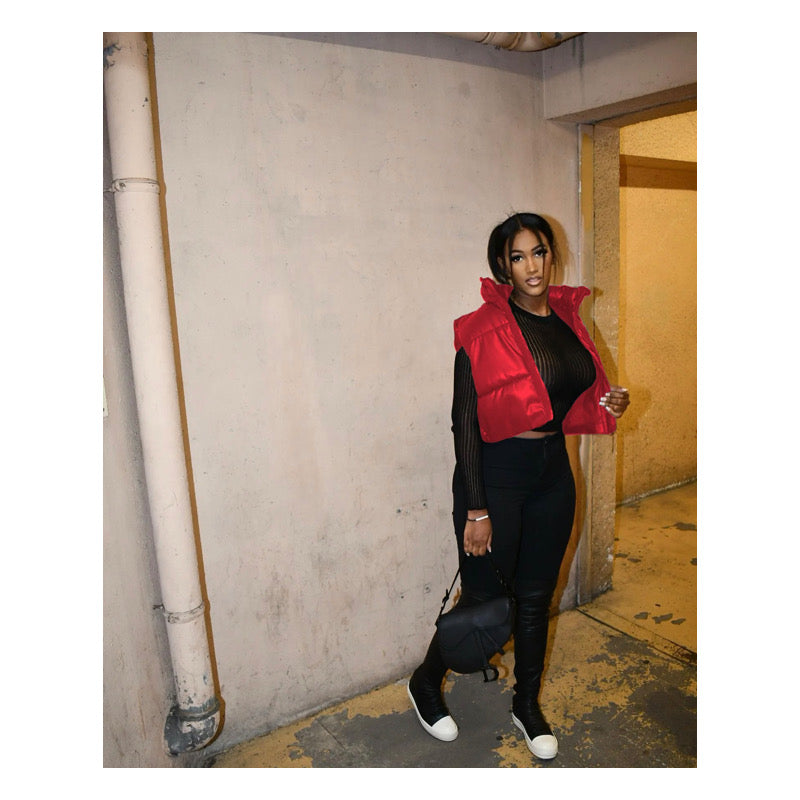Red “Puffer” Vest