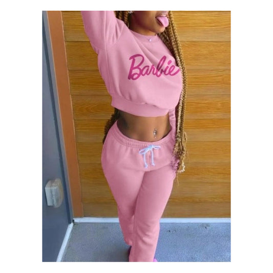 Pink “Barbie” Sweatsuit